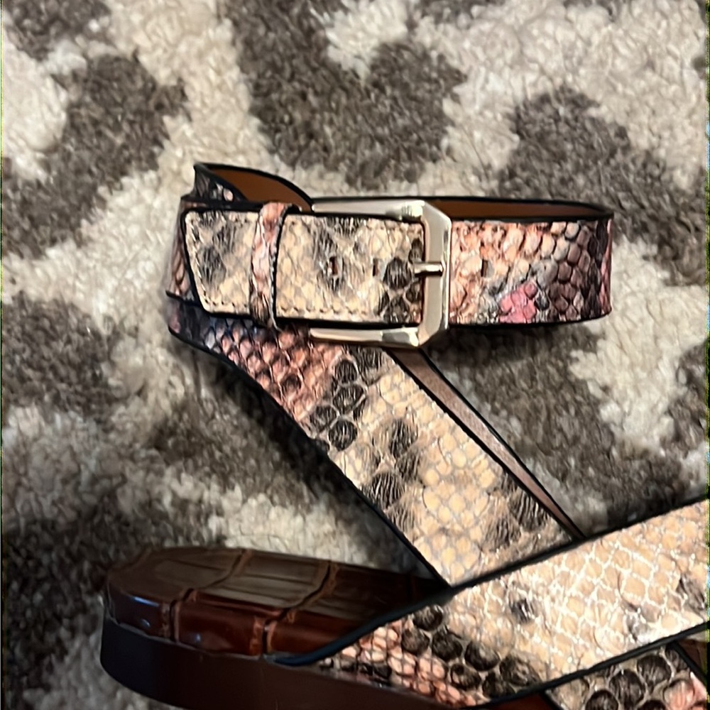 Naturalizer snakeskin sandals - Picture 4 of 5